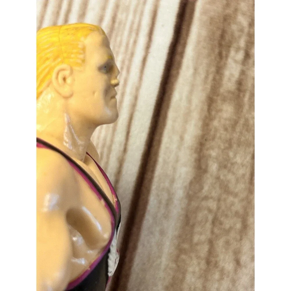 VINTAGE WWF JUST TOYS BEND EMS OWEN HART AND OWEN HART KING OF HEARTS